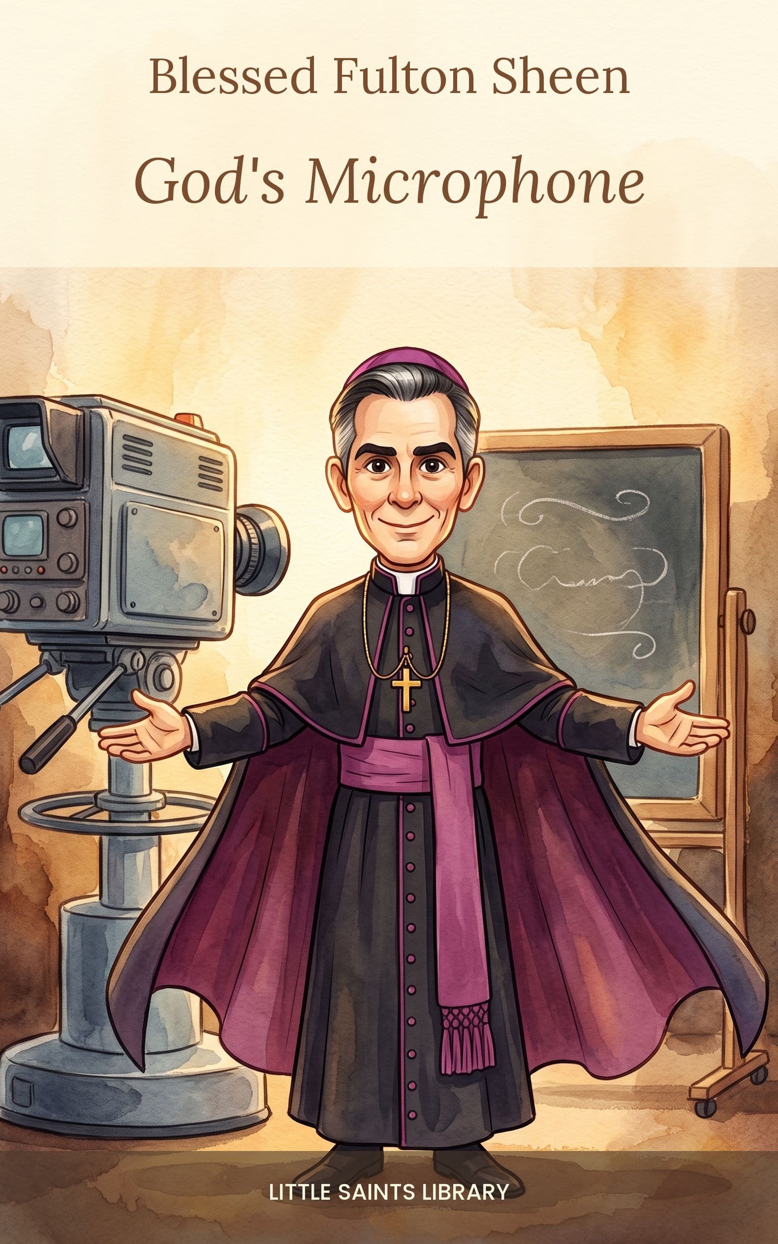 Blessed Fulton Sheen: God's Microphone cover